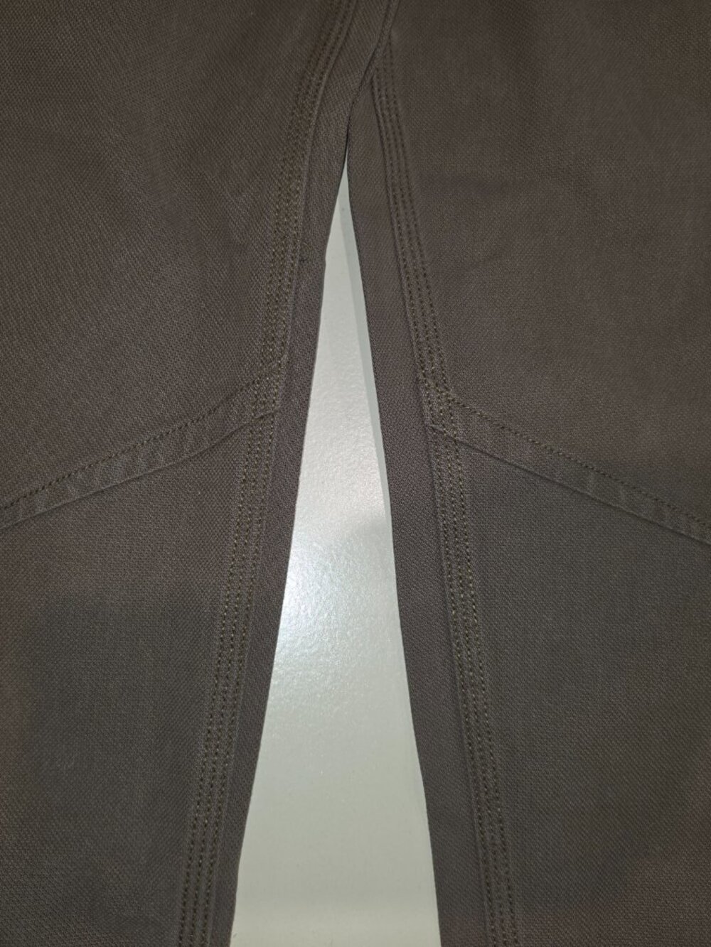 Rowan Merilee 5-Pocket Pants Womens 28 Brown Canvas Relaxed Minimalist Cotton - Picture 5 of 13